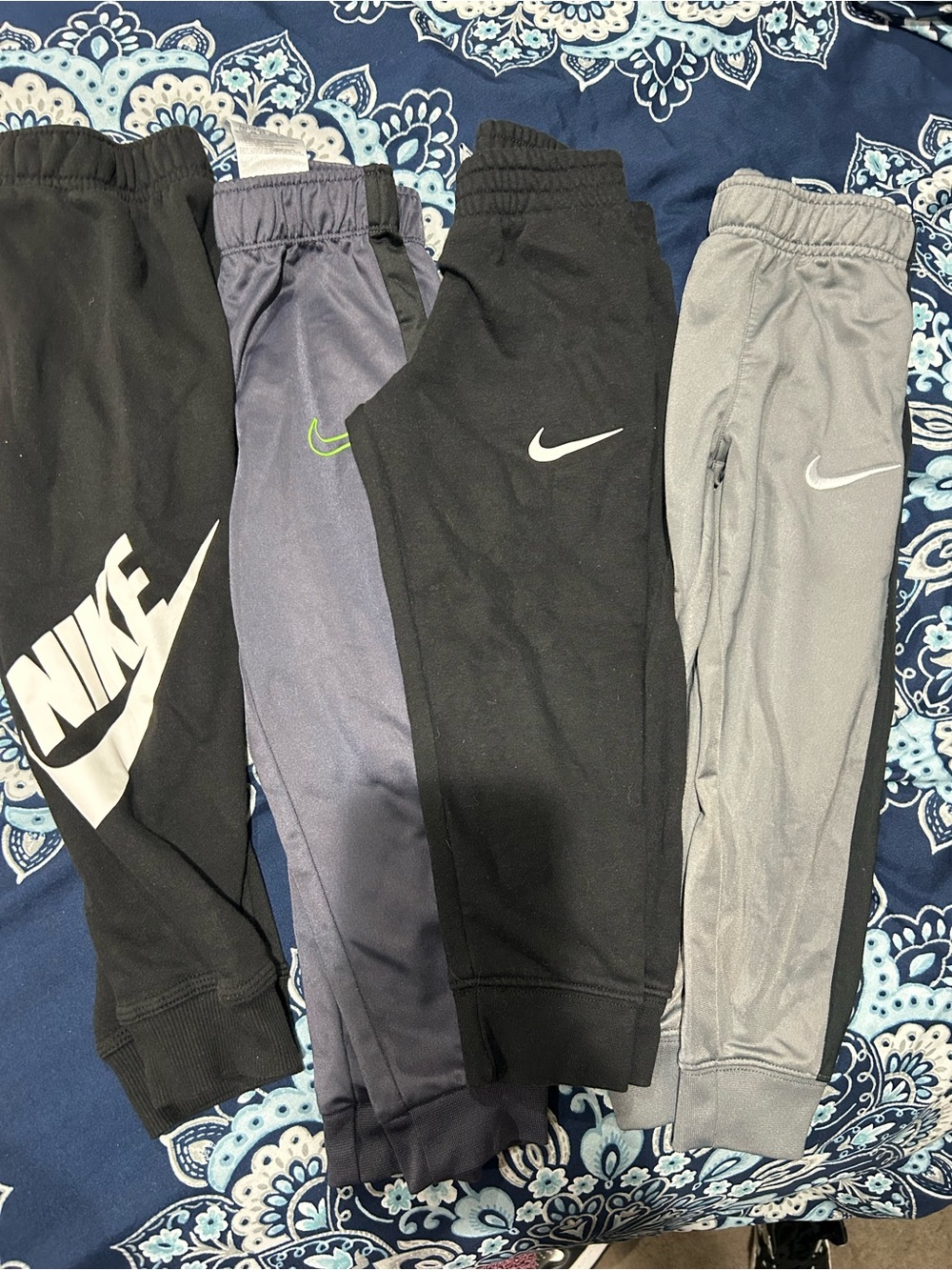 Nike Kids' Jogger Bundle — Black, Gray, Navy